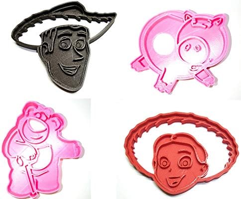 TOY STORY CHARACTERS COOKIE CUTTER SET OF 4 USA