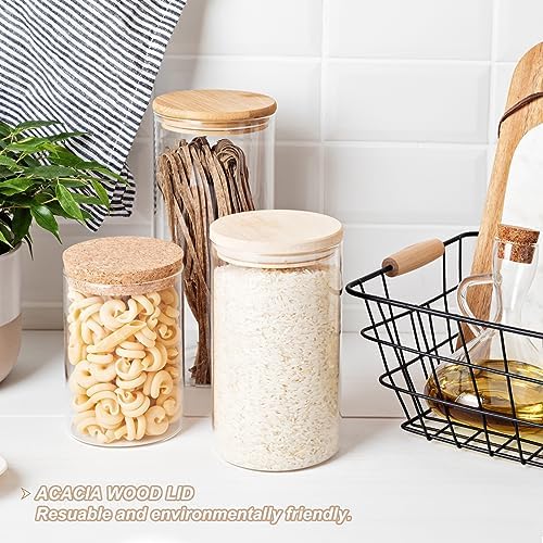 PATIKIL 12 PCS Regular Mouth Wooden Mason Jar Lids with Silicone Seal