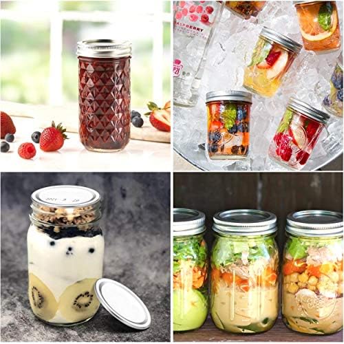 Topbooc 150-Count Regular Mouth Canning Lids Set 1