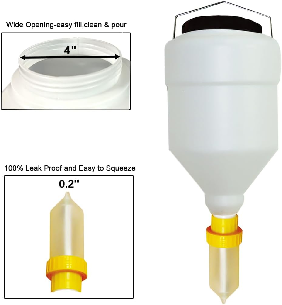 Vitasunhow Large Capacity Condiment Dispenser 35L