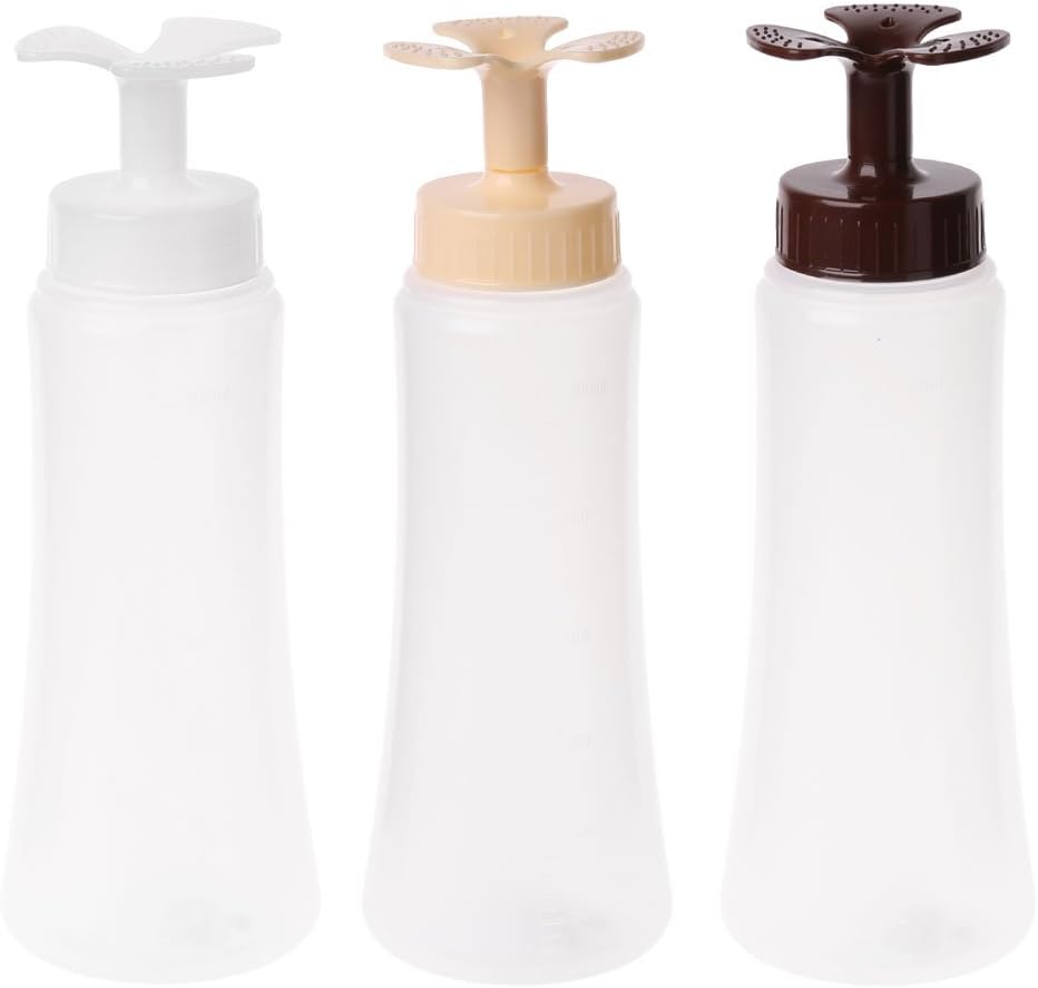 Kasuki Clear Plastic Squeeze Bottle 200ML