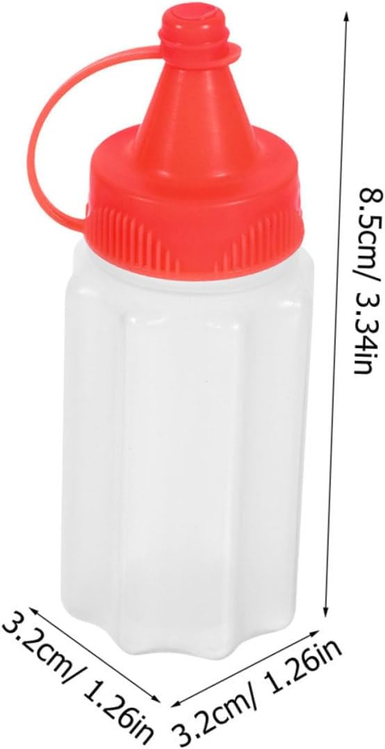 Mini Condiment Bottles Leak-Proof Portable Sauce Containers