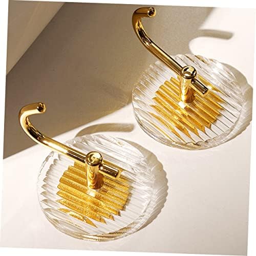 Cabilock Bathroom Towel Holder Hooks Wall Mount