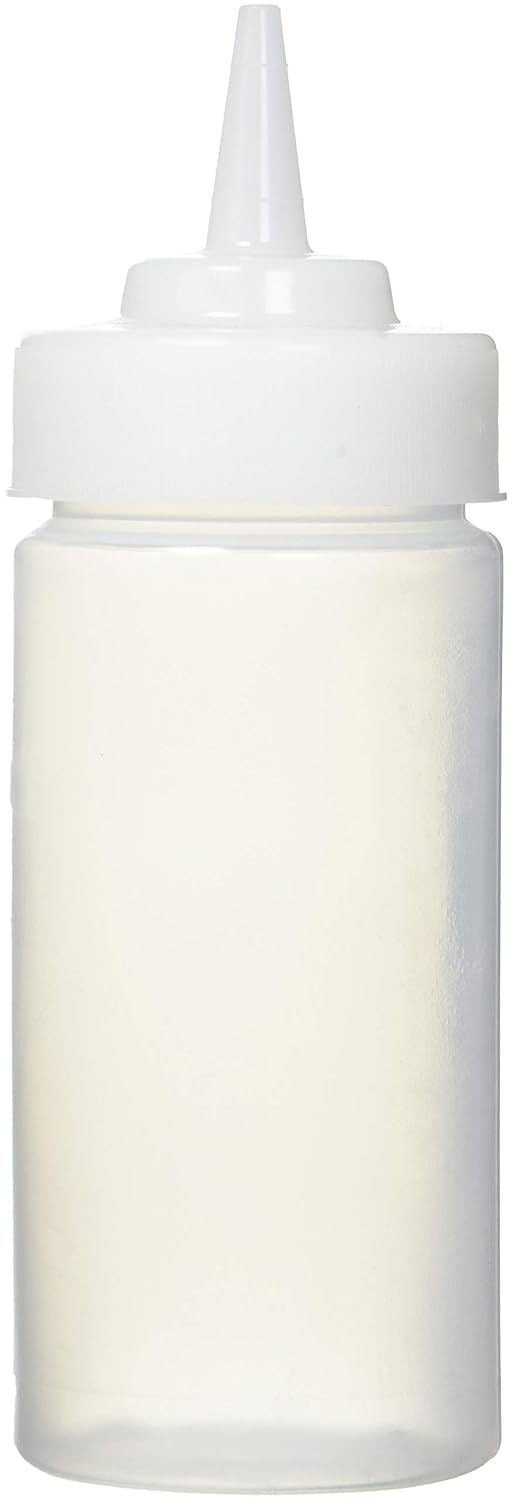 TableCraft 10853C 8 oz WideMouth Squeeze Bottle