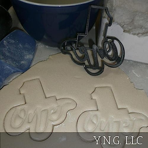 NUMBER ONE 1 BIRTHDAY BAKING COOKIE CUTTER USA
