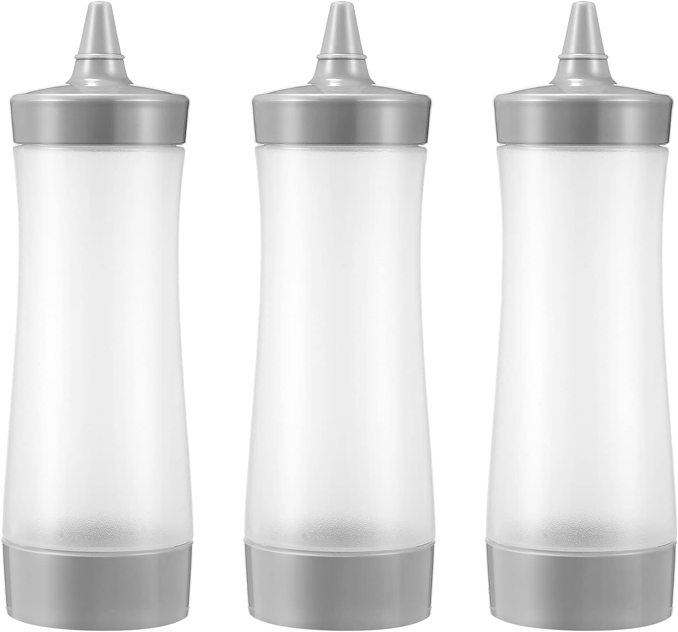 UPKOCH 3 Pcs Squeeze Condiment Bottles