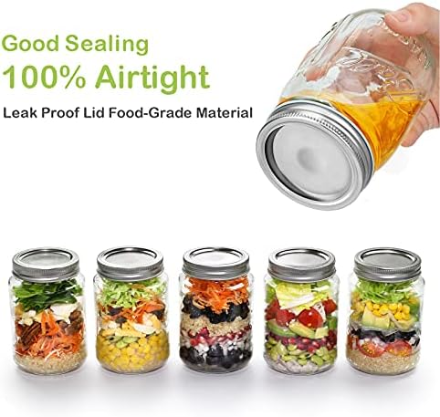 BenRain 100 Count Regular Mouth Canning Lids