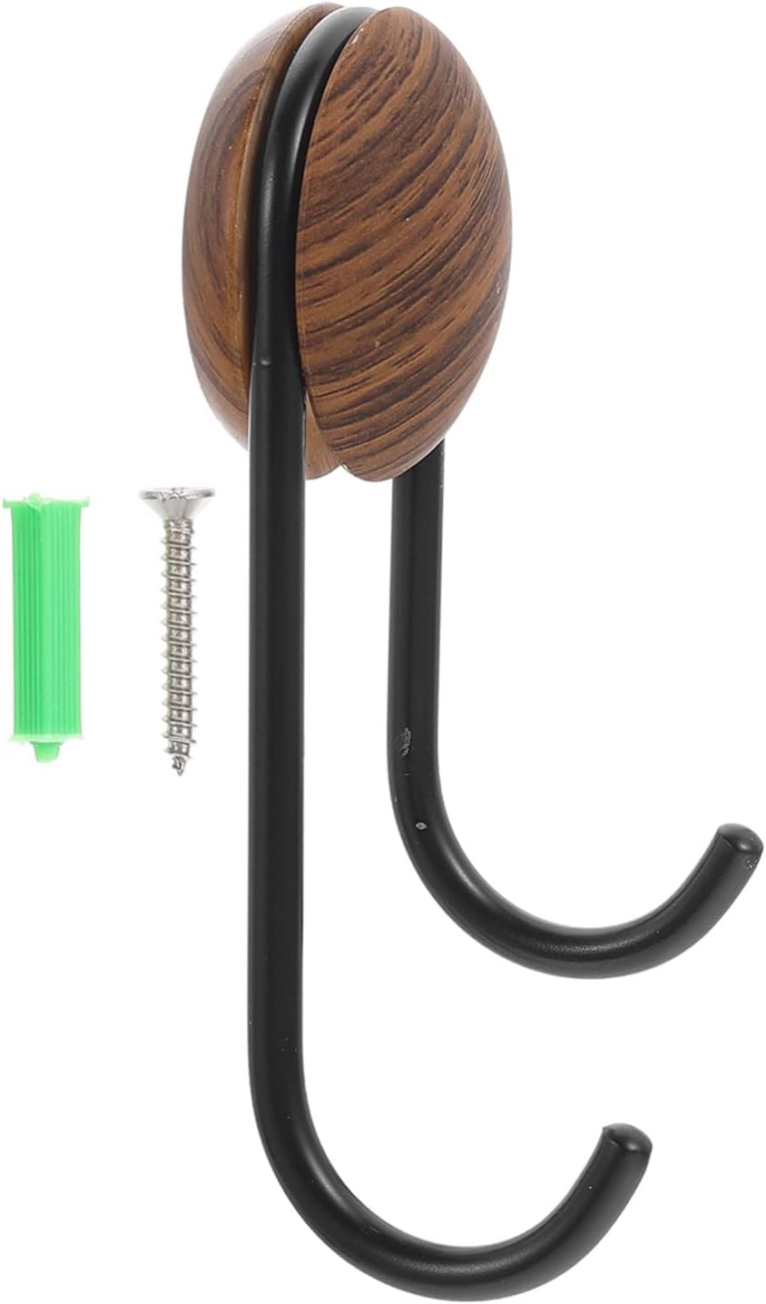 Healifty Self-Adhesive Wall Hook Stainless Steel 1