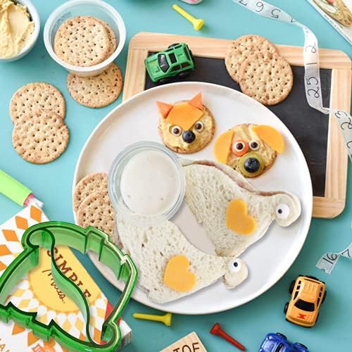 Limasum Sandwich Cutters for Kids Bento Lunch Fun Shapes