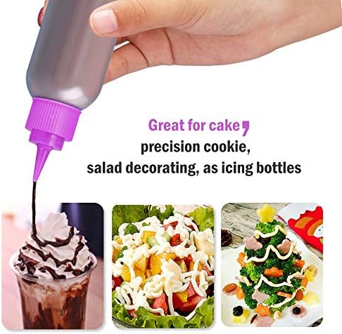 HAOHAN Squeeze Writer Bottles Set 12pc for Cookie Decorating