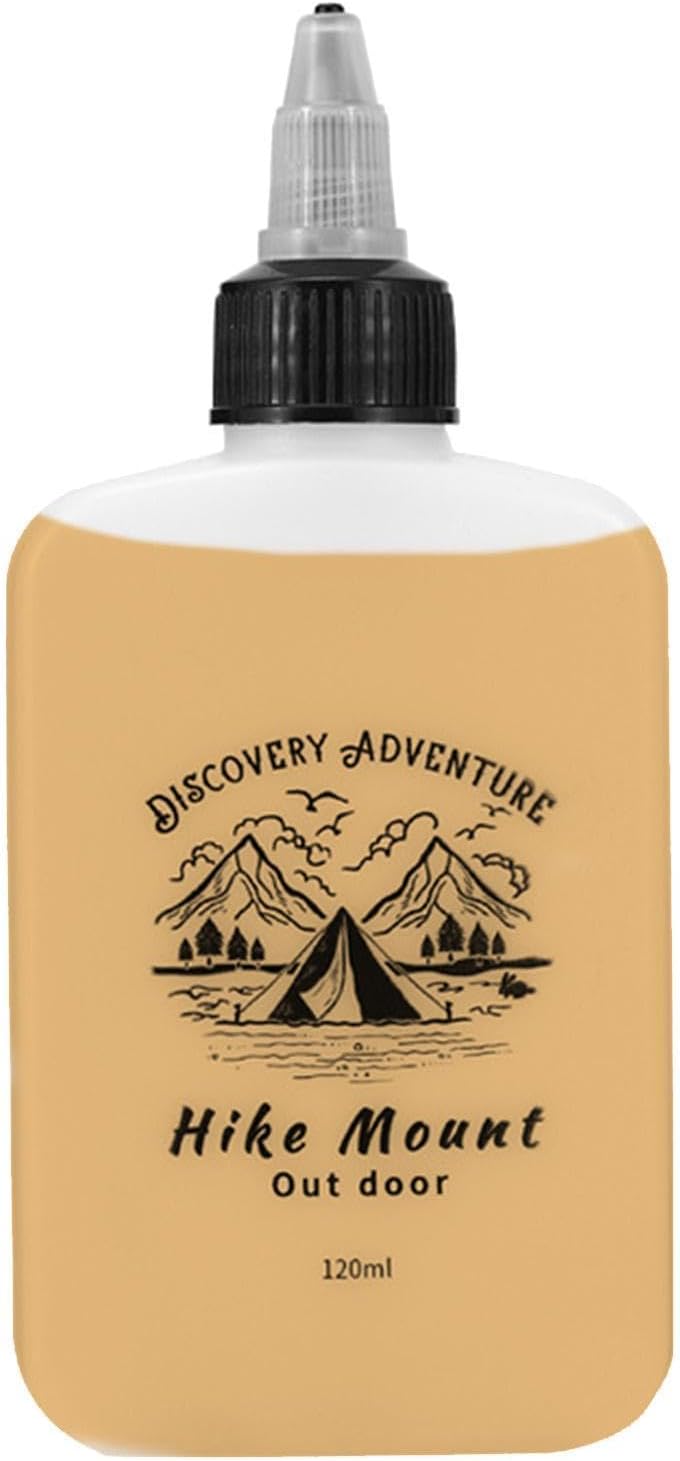 Condiment Squeeze Bottles - 120ml Leak-Proof Oil Jar for Outdoor Use