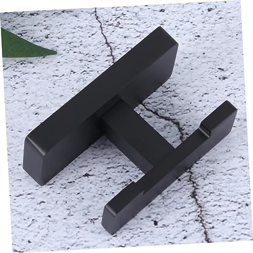 Elegant Black Copper Hooks for Towels and Bathrooms