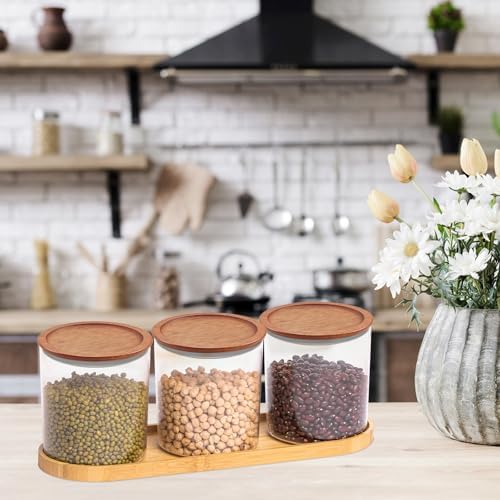 VinBee 6-Pack Reusable Wooden Mason Jar Lids