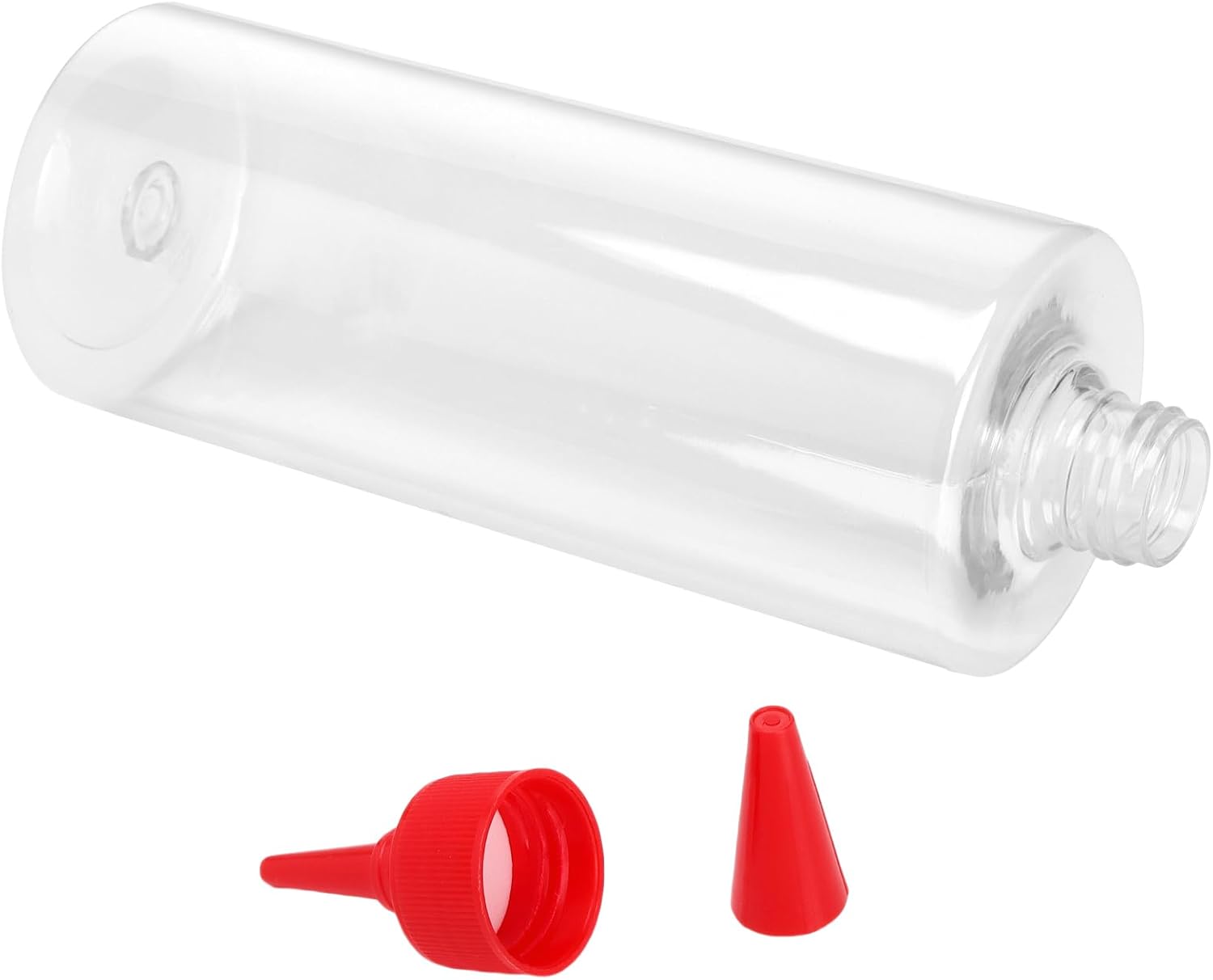 HOIGON 12PCS 16 oz Clear Condiment Squeeze Bottles