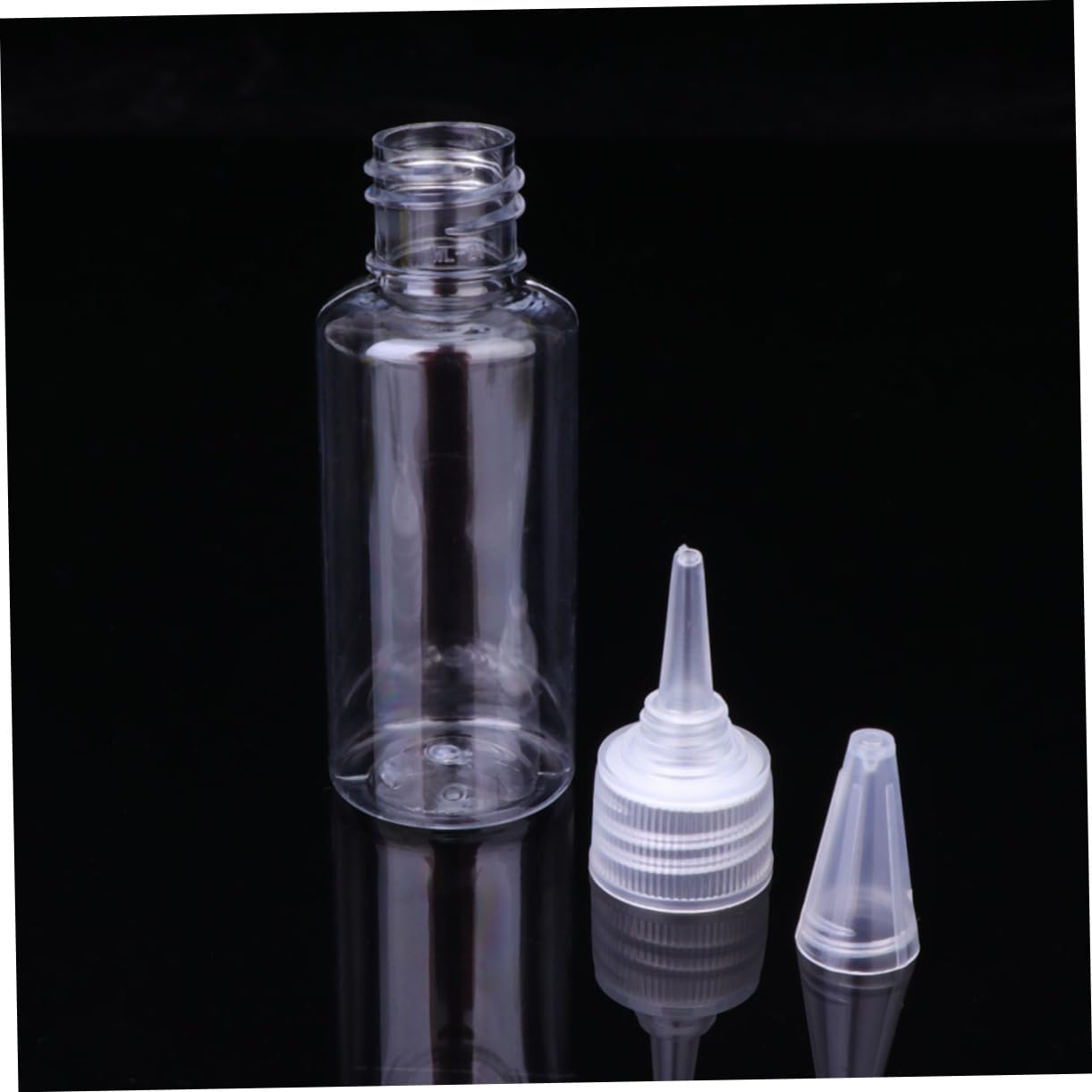 PRETYZOOM 20pcs Condiment Squeeze Bottles with Lids 1