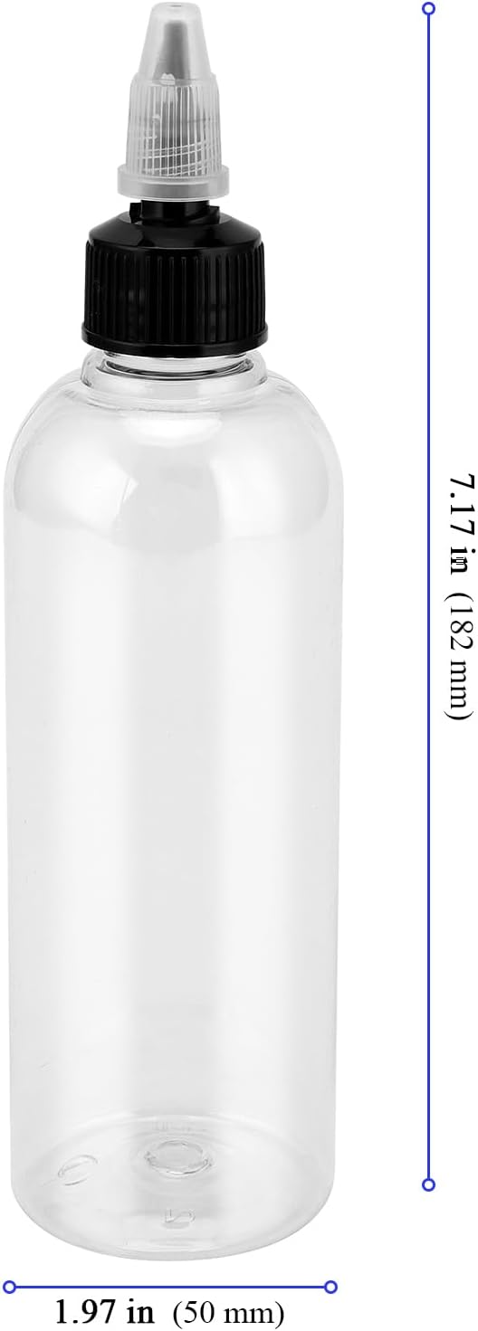 YUENPUN 30 Pack 8oz Condiment Squeeze Bottles with Twist Top Cap