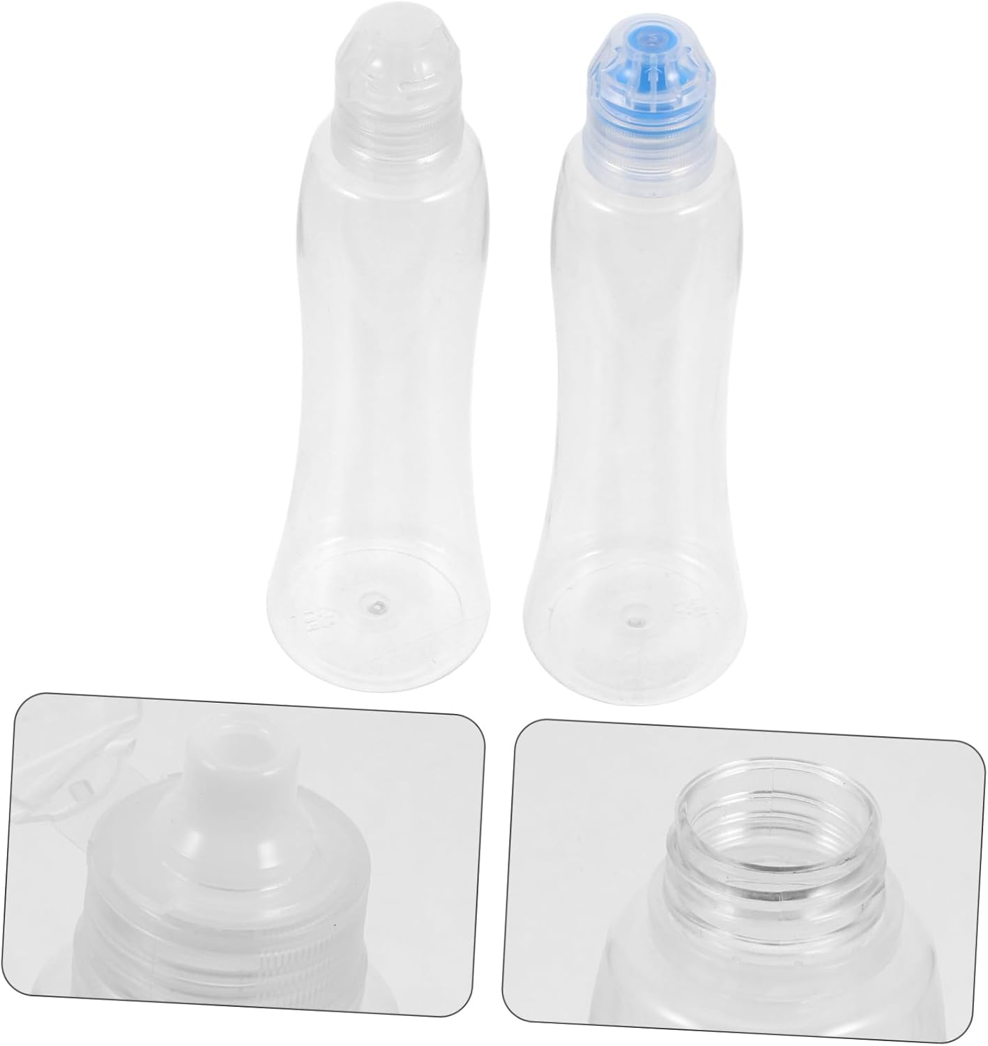 OSOLADY 4-Piece Condiment Squeeze Bottles Set