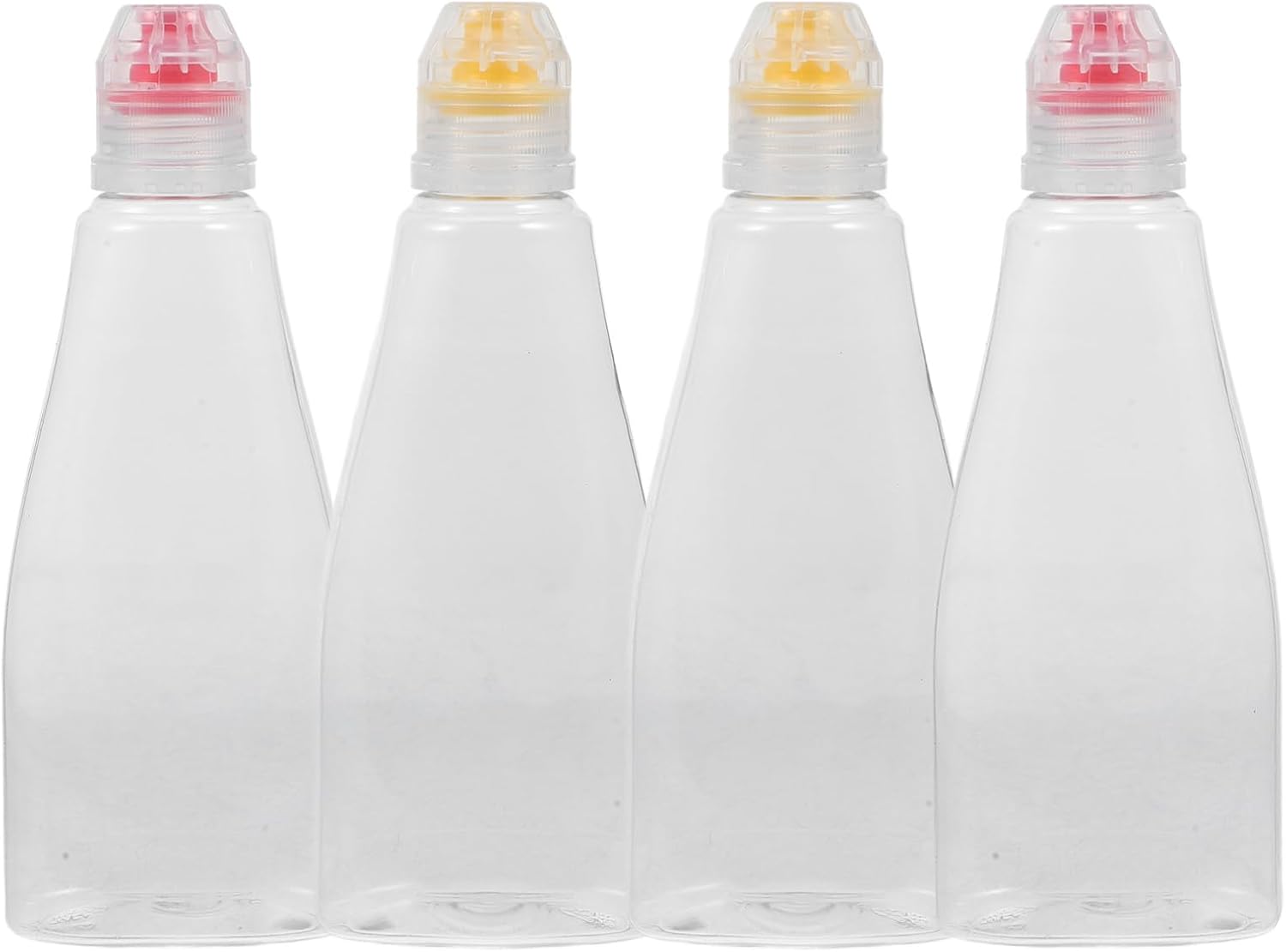 CLISPEED 4pcs Honey Squeeze Bottle Set