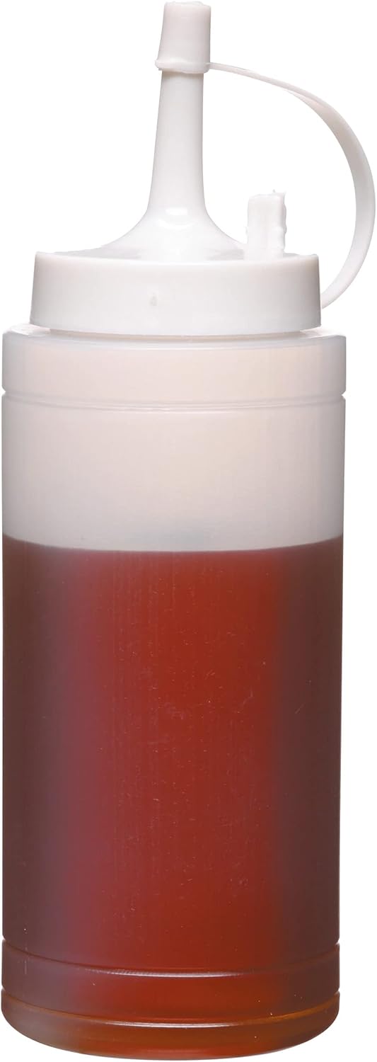 KitchenCraft Easy-Squeeze 8 Fl Oz Condiment Bottle
