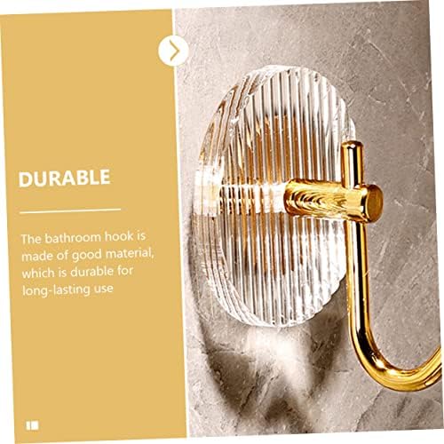 Cabilock Bathroom Towel Holder Hooks Wall Mount