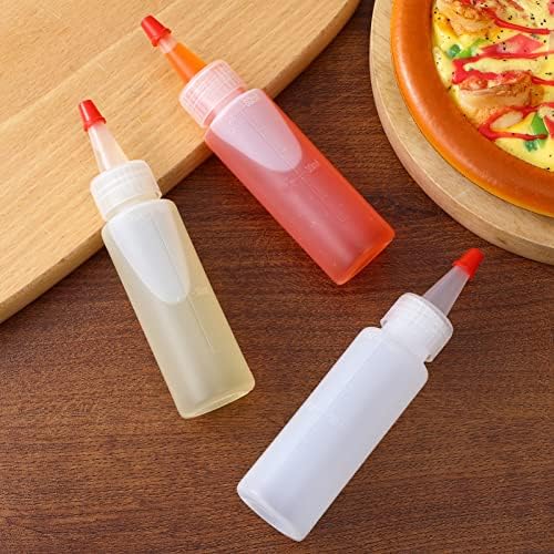 20 Pcs Food Grade Squeeze Condiment Bottles Set