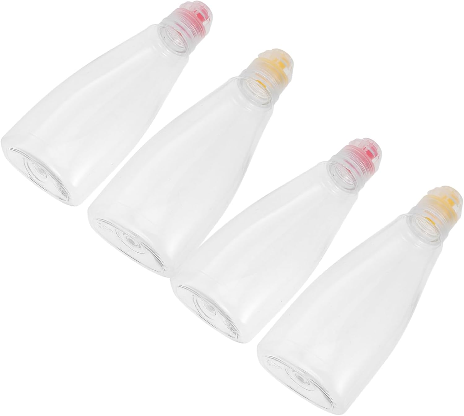 SOLUSTRE 5 Pack Condiment Squeeze Bottles for Travel