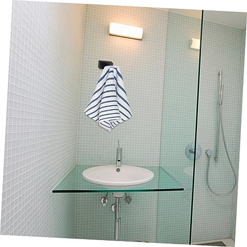 Elegant Black Copper Hooks for Towels and Bathrooms