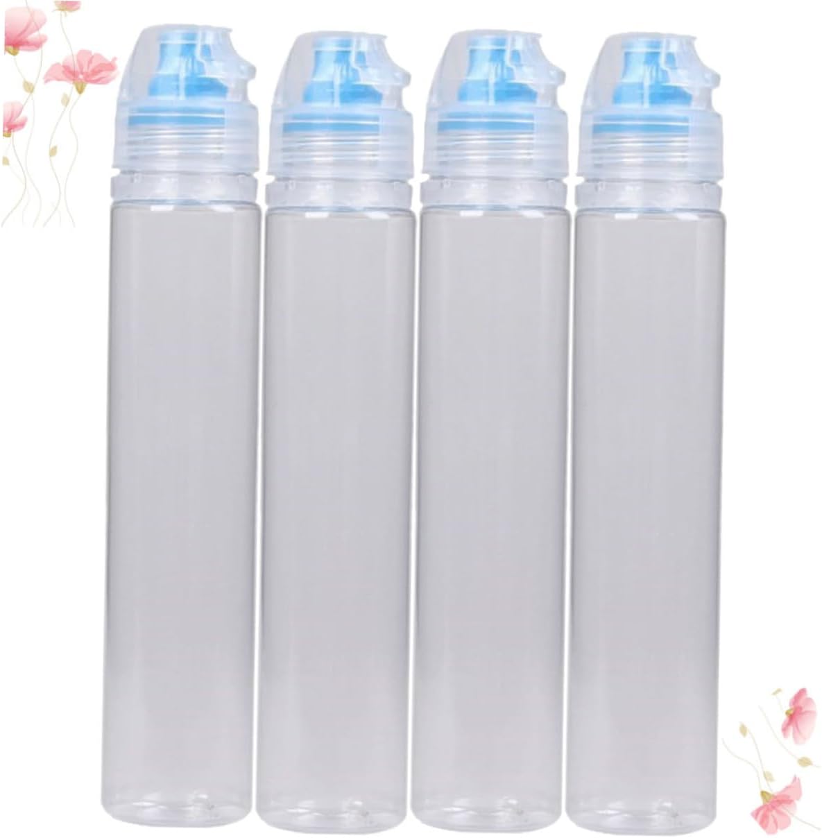 BEBEMOKO Honey Salad Dressing 4Pcs Portable Storage Container Travel Bottle