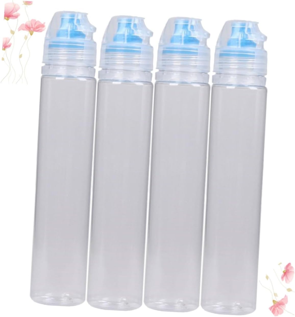 STOBAZA 4 Pack Portable Salad Dressing Containers for Home Office Travel