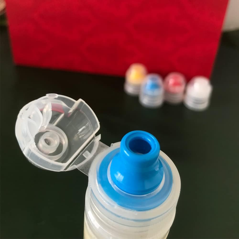 4pcs Slim Honey Squeeze Bottle Condiment Containers