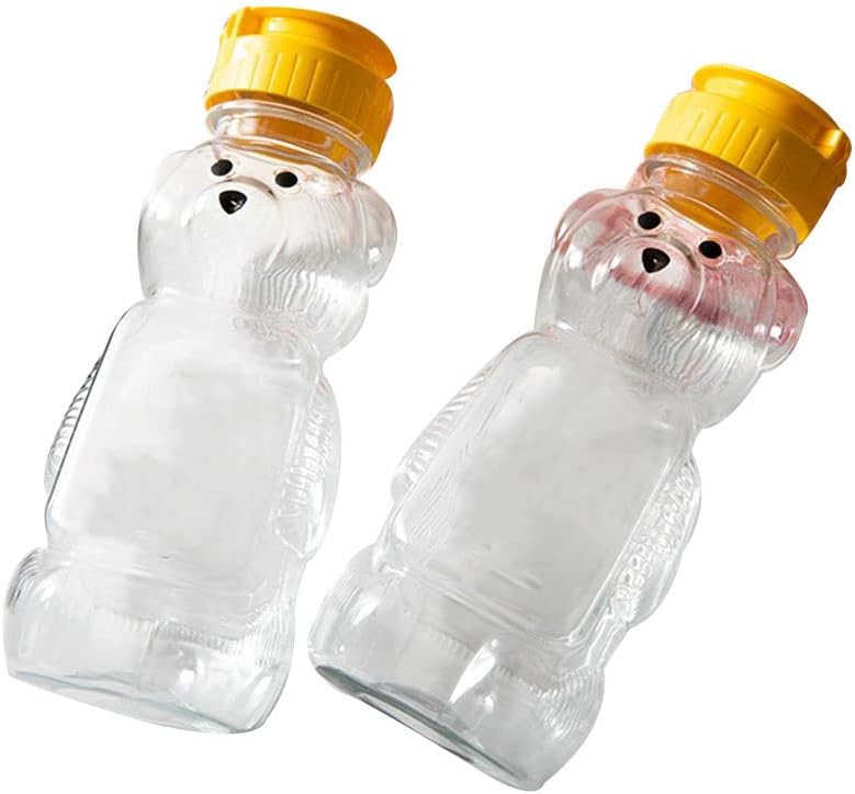 Leadigol 12PCS Bear Shape Honey Squeeze Bottles