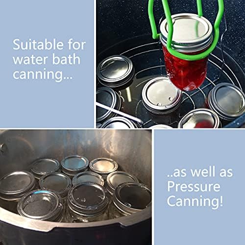 Topbooc 150-Count Regular Mouth Canning Lids Set 1