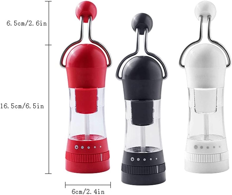 JAJKAFCL Pepper Grinder with 5-speed Adjustment