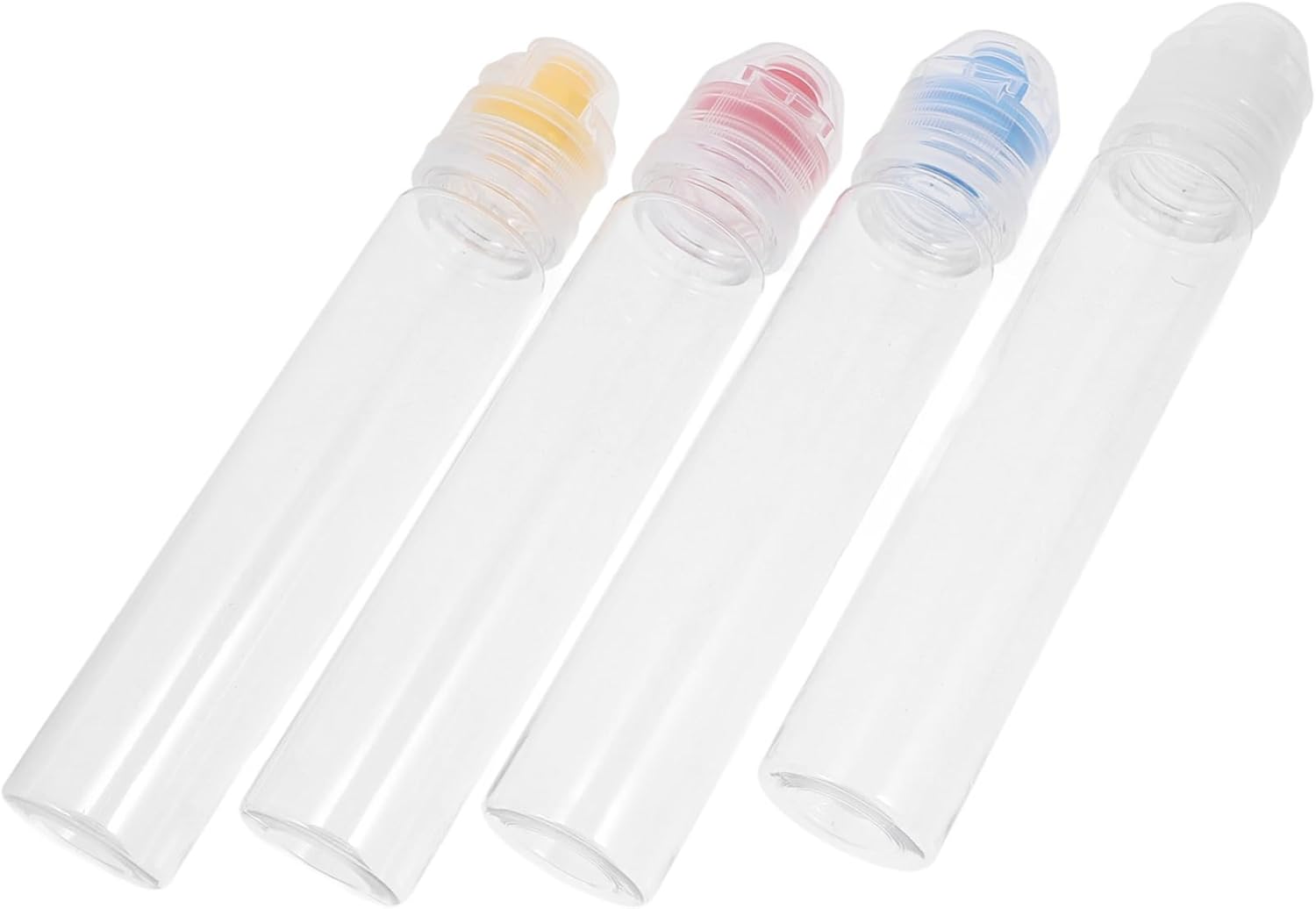 ULTECHNOVO 4PCS 2SET Mini Squeeze Bottles Condiment Dispenser