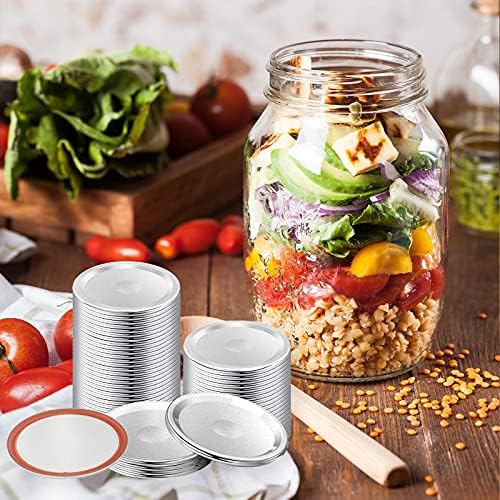 BenRain 100 Count Regular Mouth Canning Lids