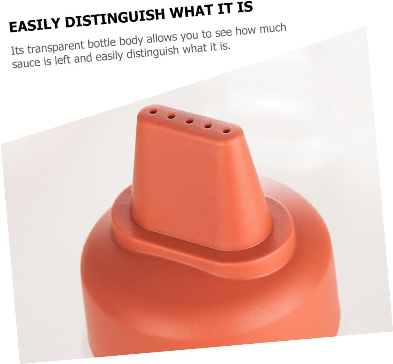 PRETYZOOM Jam Dispensers with Ketchup Bottles Portable Sauce Storage