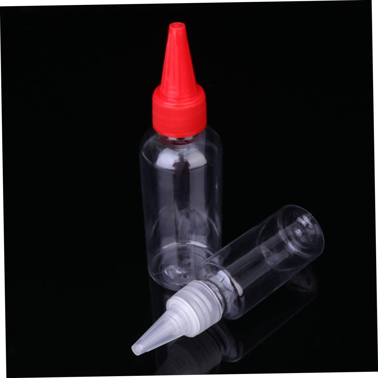 BRIGHTFUFU 20 Pack Condiment Squeeze Bottles with Lids