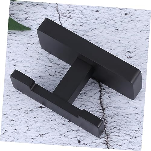 Elegant Black Copper Hooks for Towels and Bathrooms