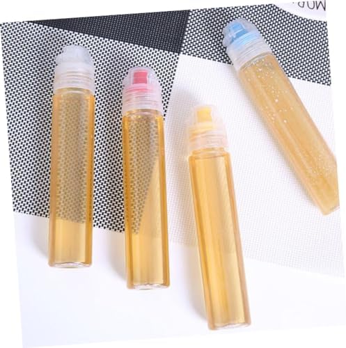 KICHOUSE 4Pcs Food Sealed Bottle Set for Spices Ketchup and Honey