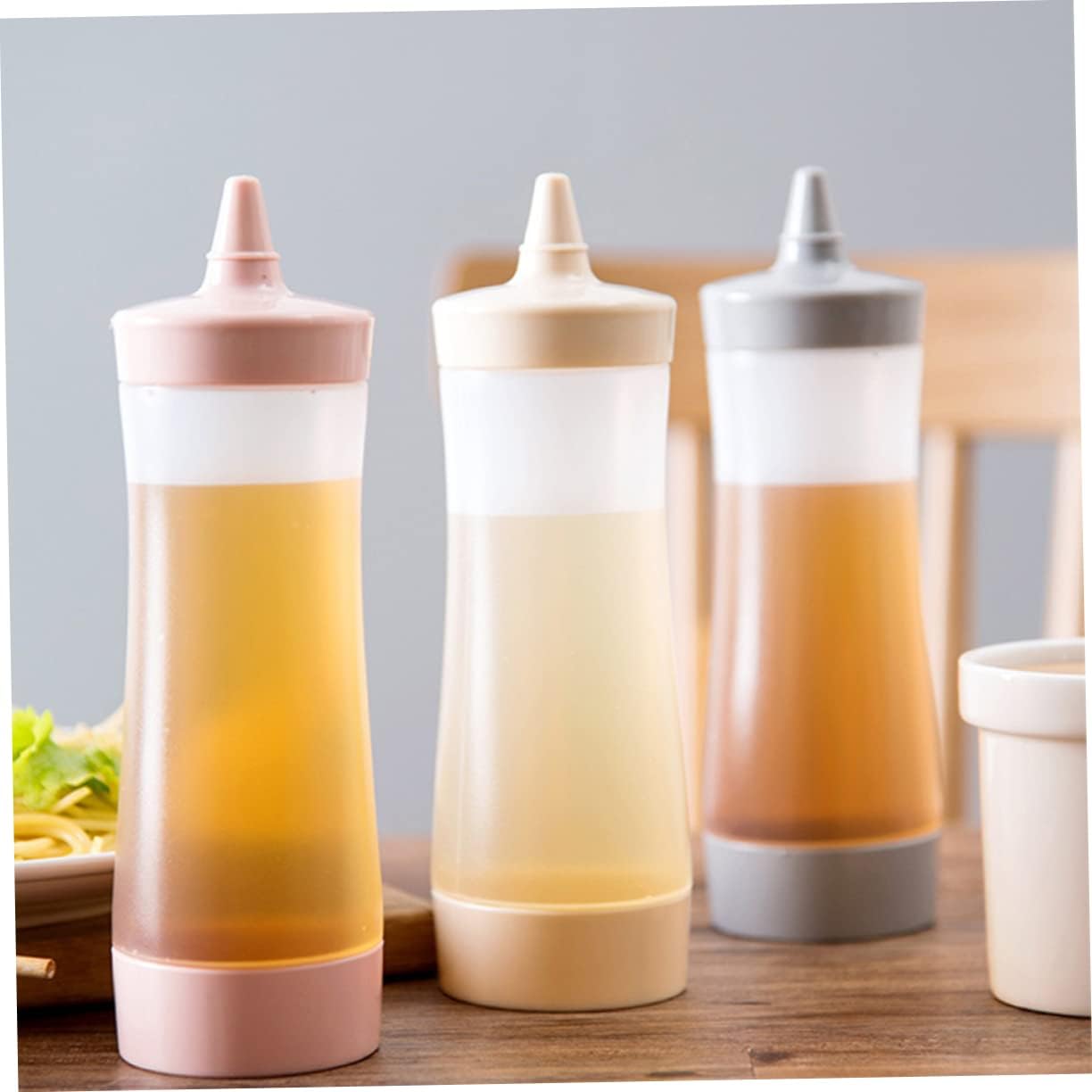 VINTORKY 350ml Condiment Squeeze Bottles Set