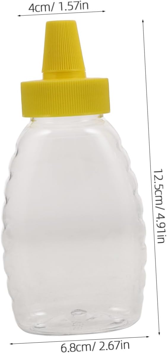 Zerodeko 4-Piece Squeeze Bottles for Sauces and Condiments 1