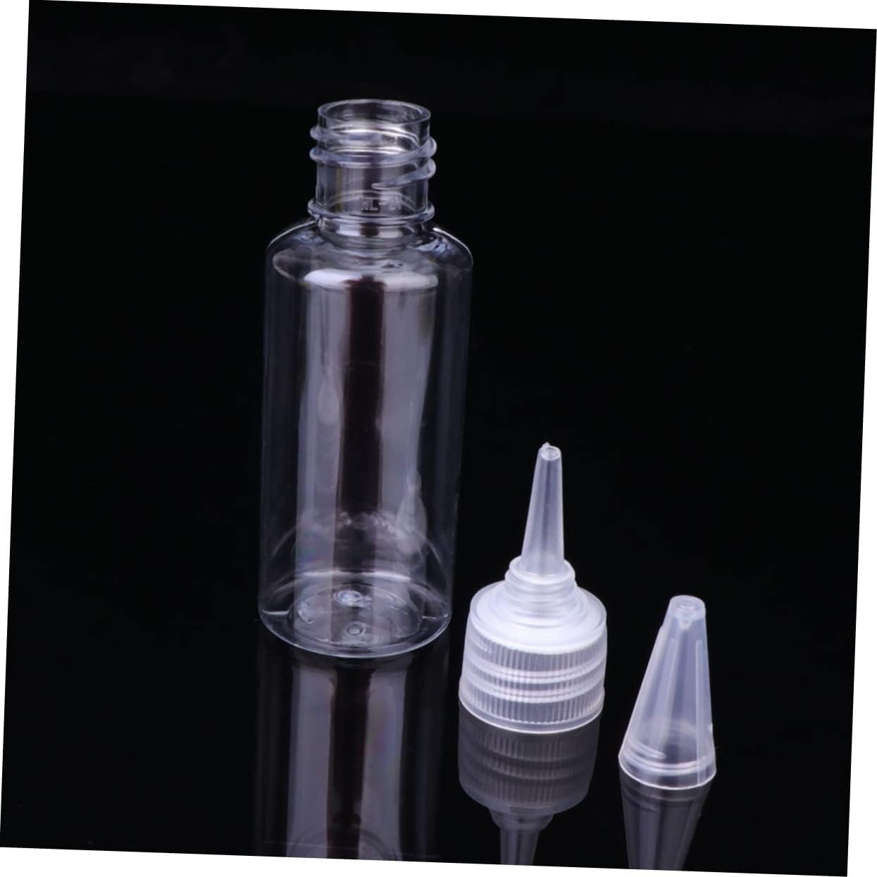 20pcs Plastic Squeeze Bottles with Cap and Lid