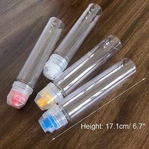 4pcs Flip Top Leakproof Honey Squeeze Bottles for Camping and Kitchen Use