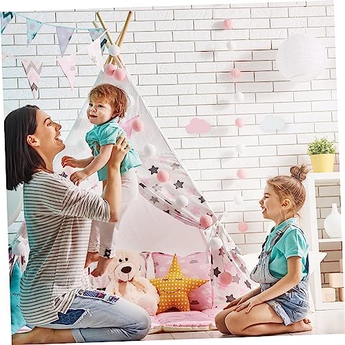 Healifty 2pcs Cartoon Cloud Hooks for Room Decor 1