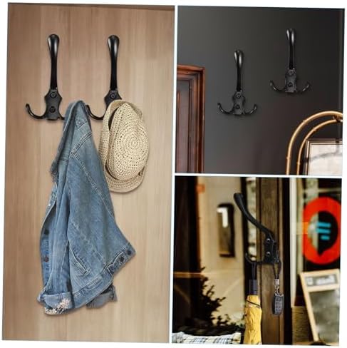 20pcs Metal Wall Coat Hooks Minimalist Bathroom Towel Holders