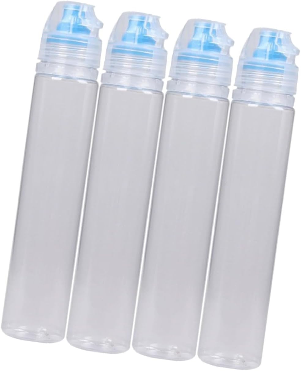 VOSAREA 4Pcs PVC Condiment Storage Bottles Set