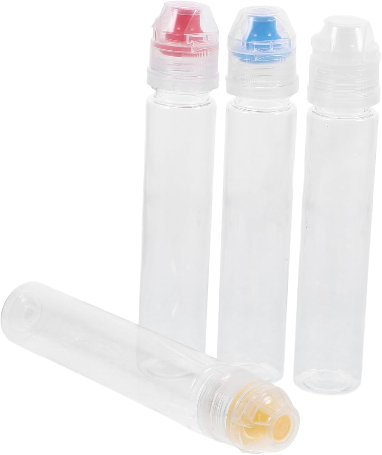 MUCKLILY 4pcs2 Mini Squeeze Condiment Bottles