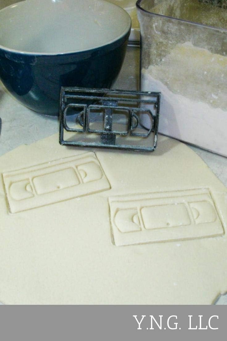ROCKIN 80S MUSIC VIDEO CASSETTE BOOMBOX Cookie Cutters Set of 9