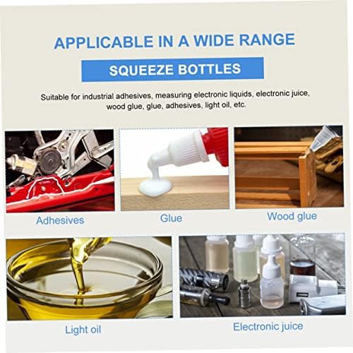 Garneck 20 Pcs Condiment Squeeze Bottles