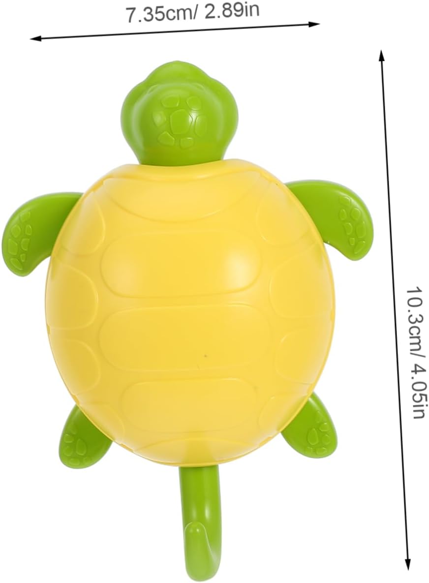 CHILDWEET 6pcs Adhesive Turtle Hooks for Home Use